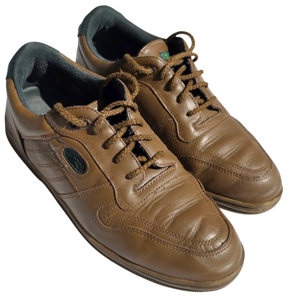 Deer Stags Men's Size 11 M Brown Leather Lace Up Casual Comfort Shoes‎